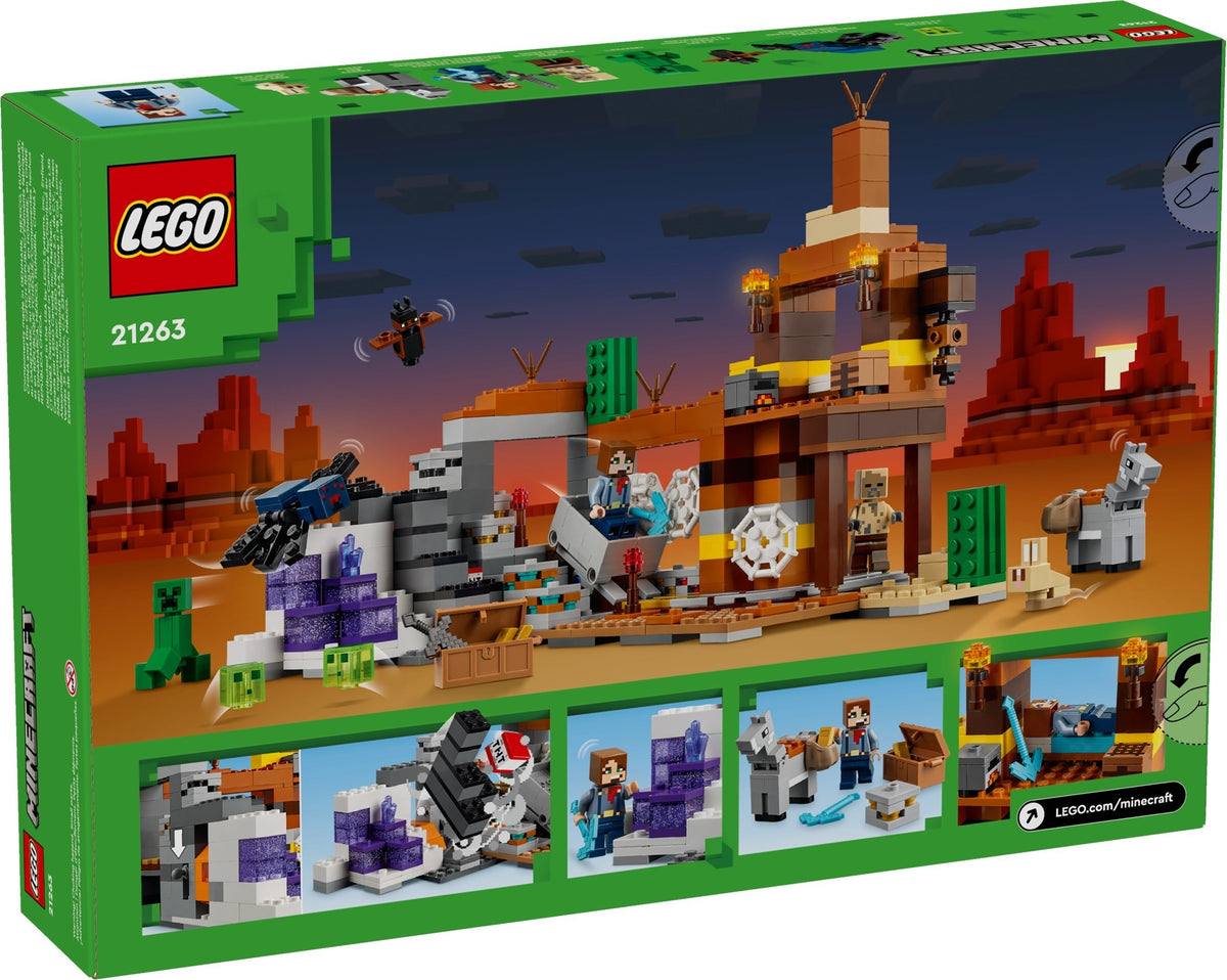 LEGO Minecraft 21263 Die Mine in den Badlands