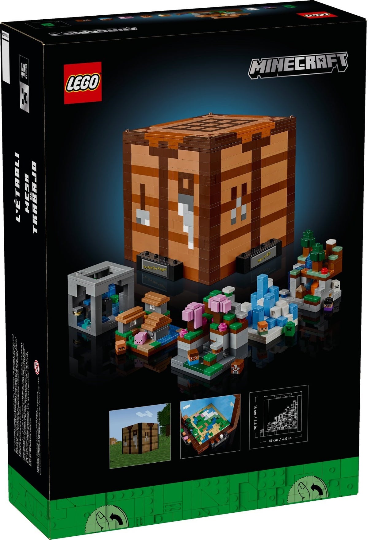LEGO Minecraft 21265 Die Werkbank