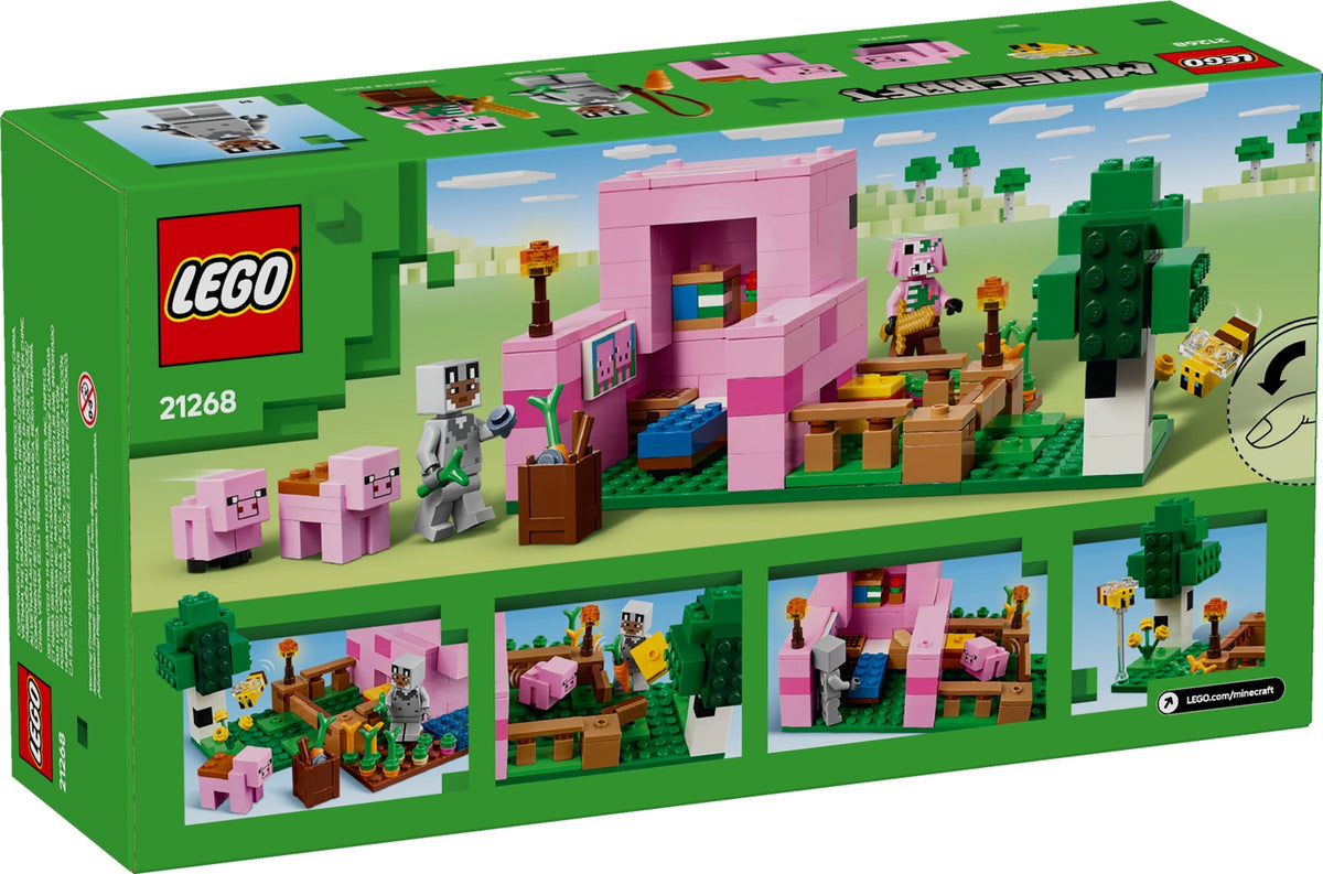 LEGO Minecraft 21268 Das Babyschwein-Haus