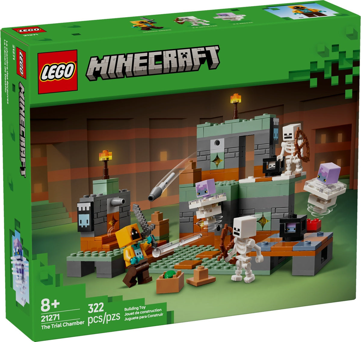 LEGO Minecraft 21271 Prüfungskammern