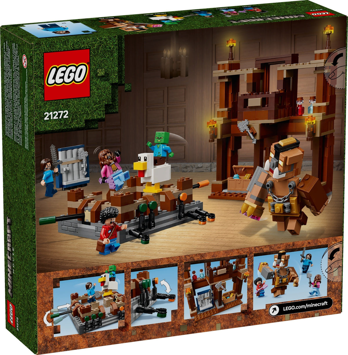 LEGO Minecraft 21272 Waldanwesen mit Boxring