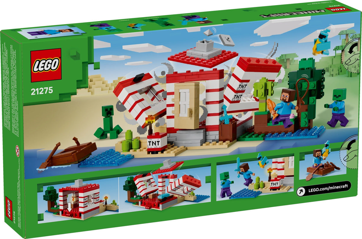 LEGO Minecraft 21275 Das TNT-Dschungelhaus