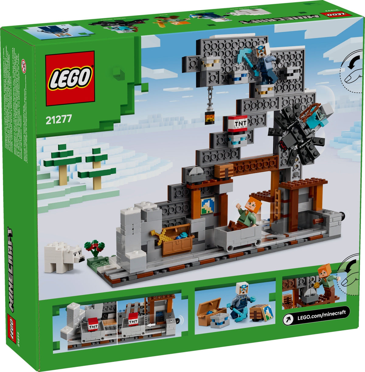 LEGO Minecraft 21277 Die Spitzhackenmine
