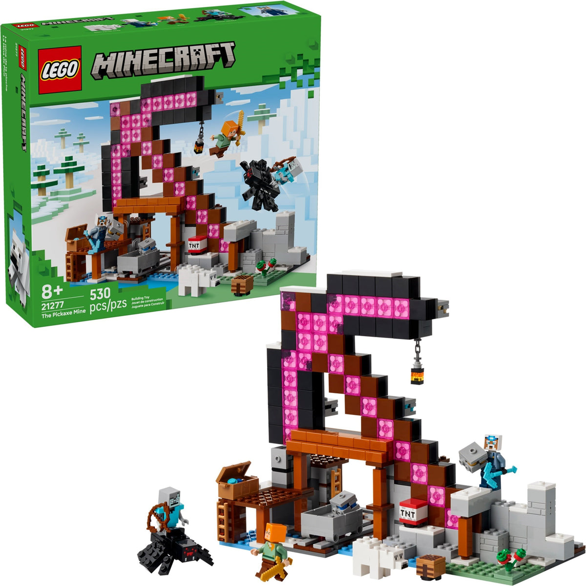 LEGO Minecraft 21277 Die Spitzhackenmine