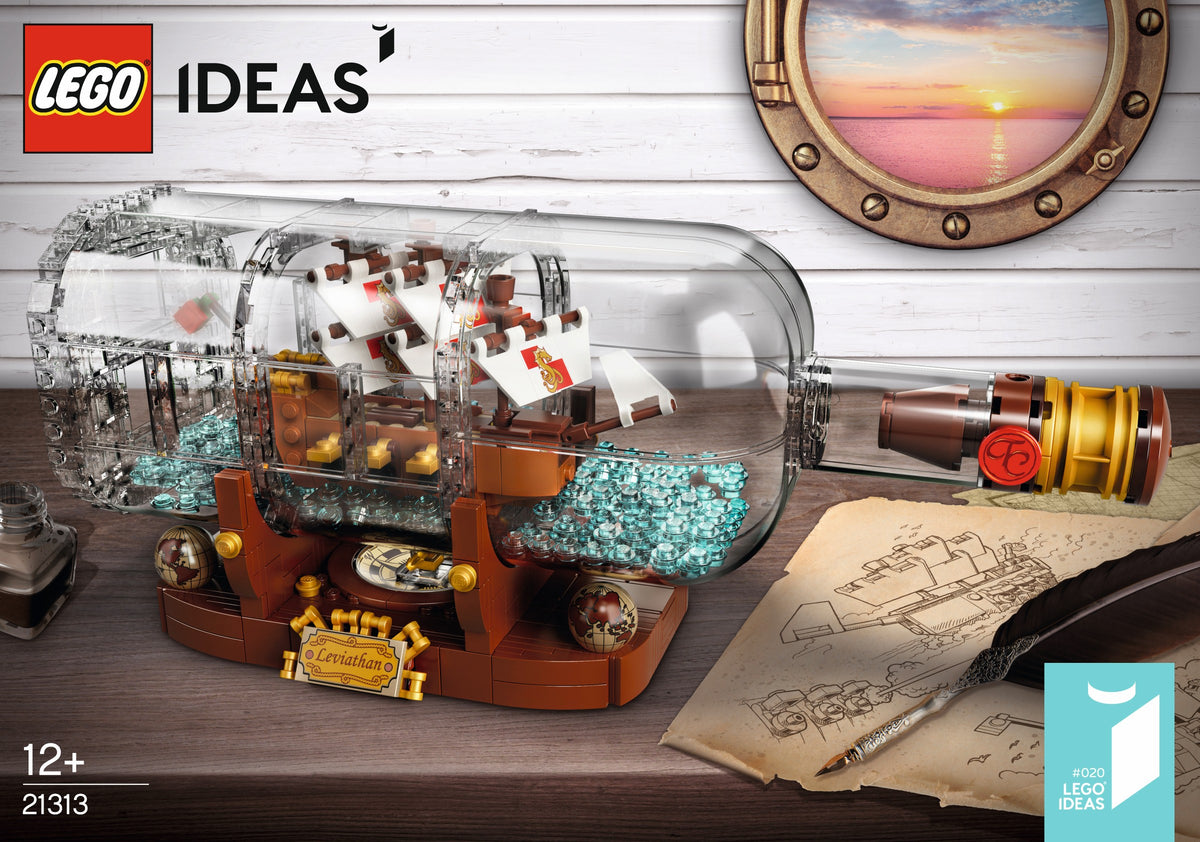 LEGO Ideas 21313 Schiff in der Flasche