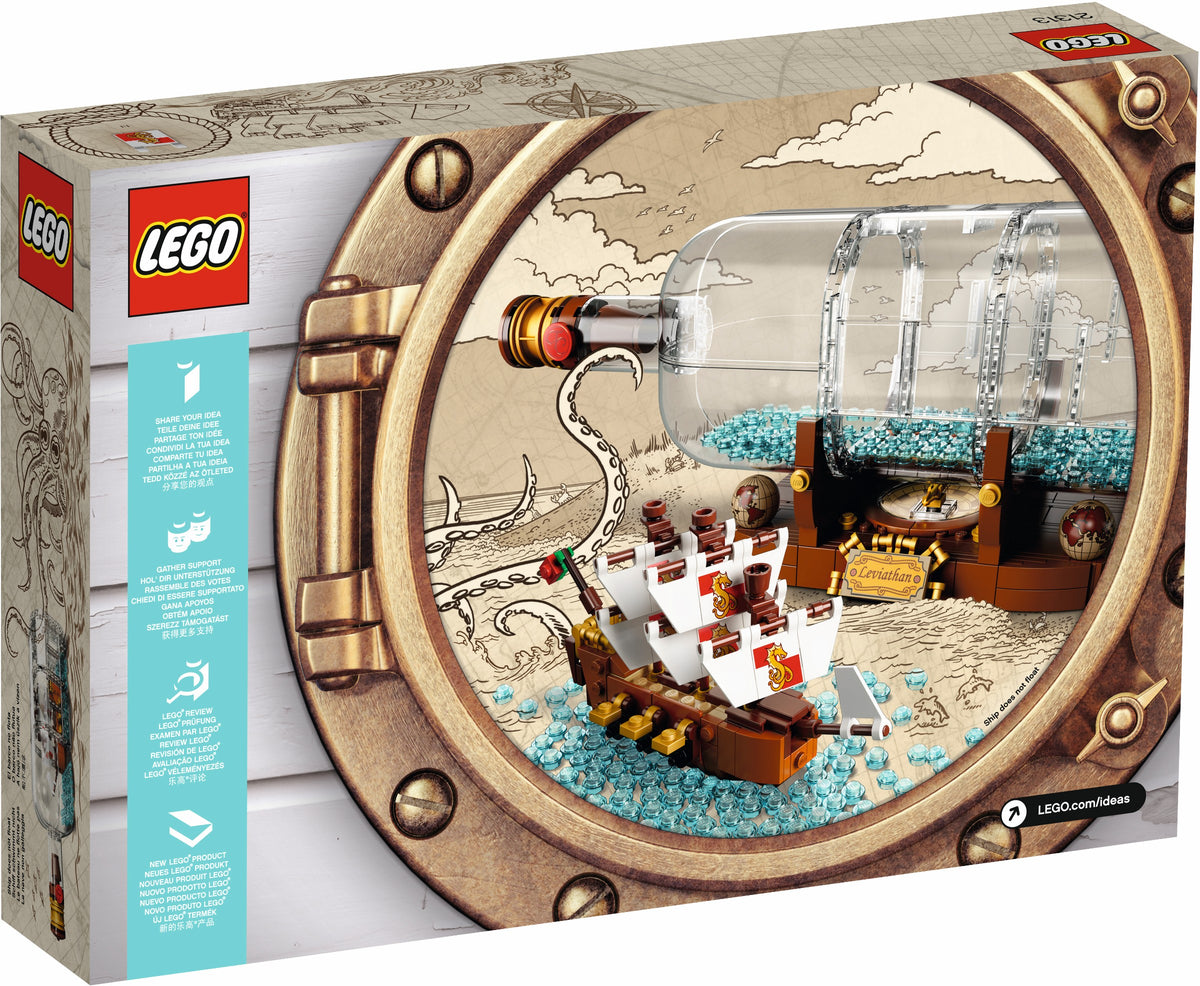 LEGO Ideas 21313 Schiff in der Flasche