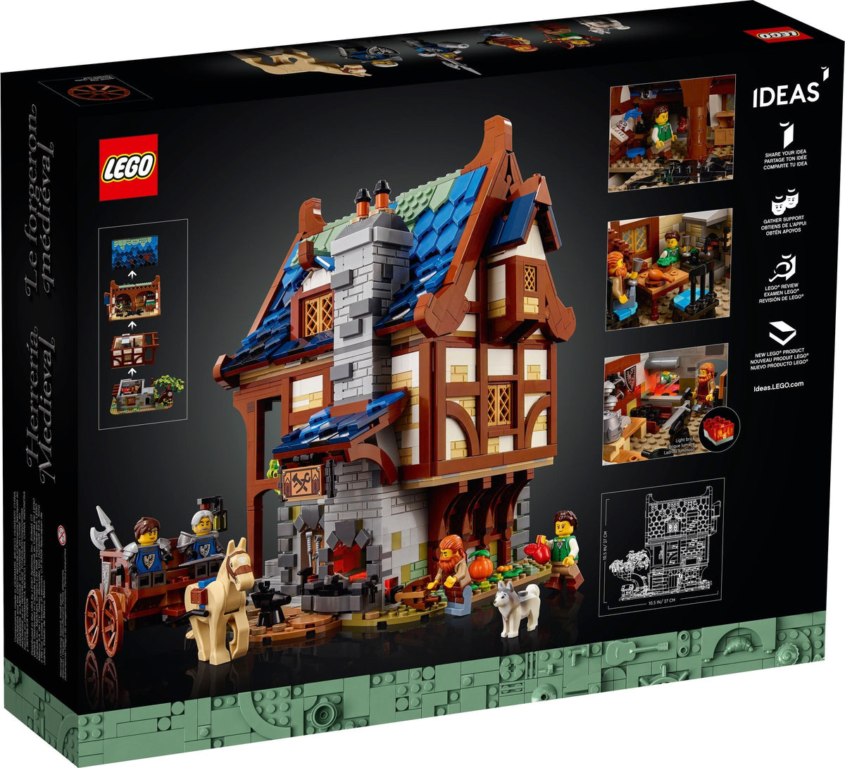 LEGO Ideas 21325 Mittelalterliche Schmiede