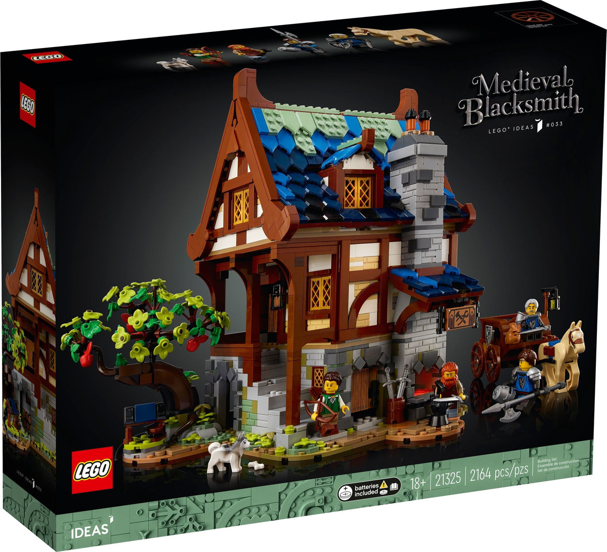 LEGO Ideas 21325 Mittelalterliche Schmiede