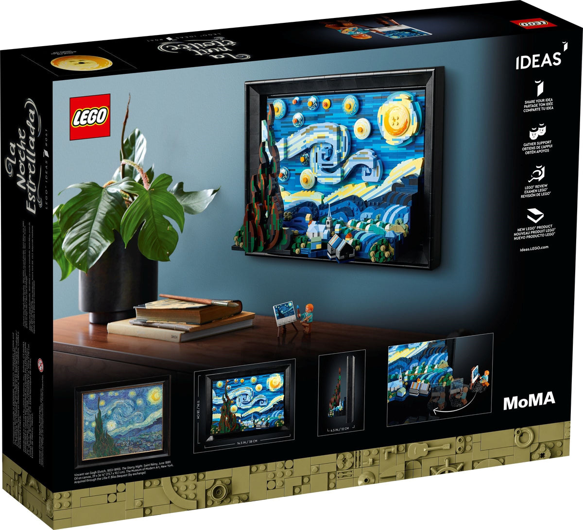 LEGO Ideas 21333 Vincent van Gogh – Sternennacht