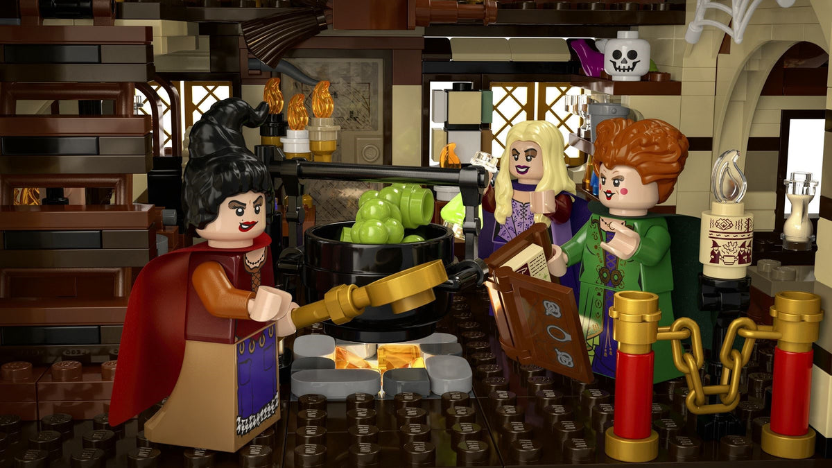 LEGO Ideas 21341 Disney Hocus Pocus: Das Hexenhaus der Sanderson-Schwestern