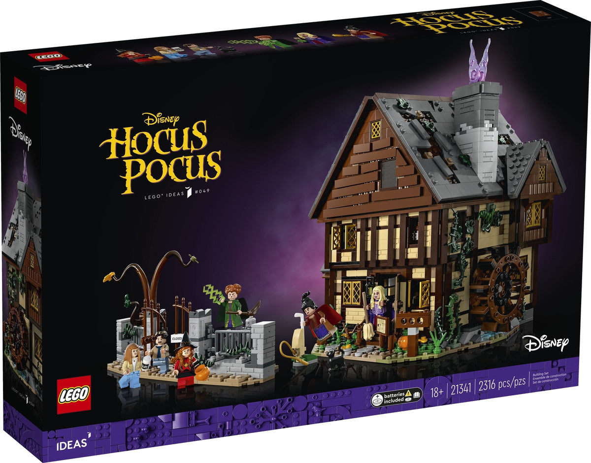 LEGO Ideas 21341 Disney Hocus Pocus: Das Hexenhaus der Sanderson-Schwestern