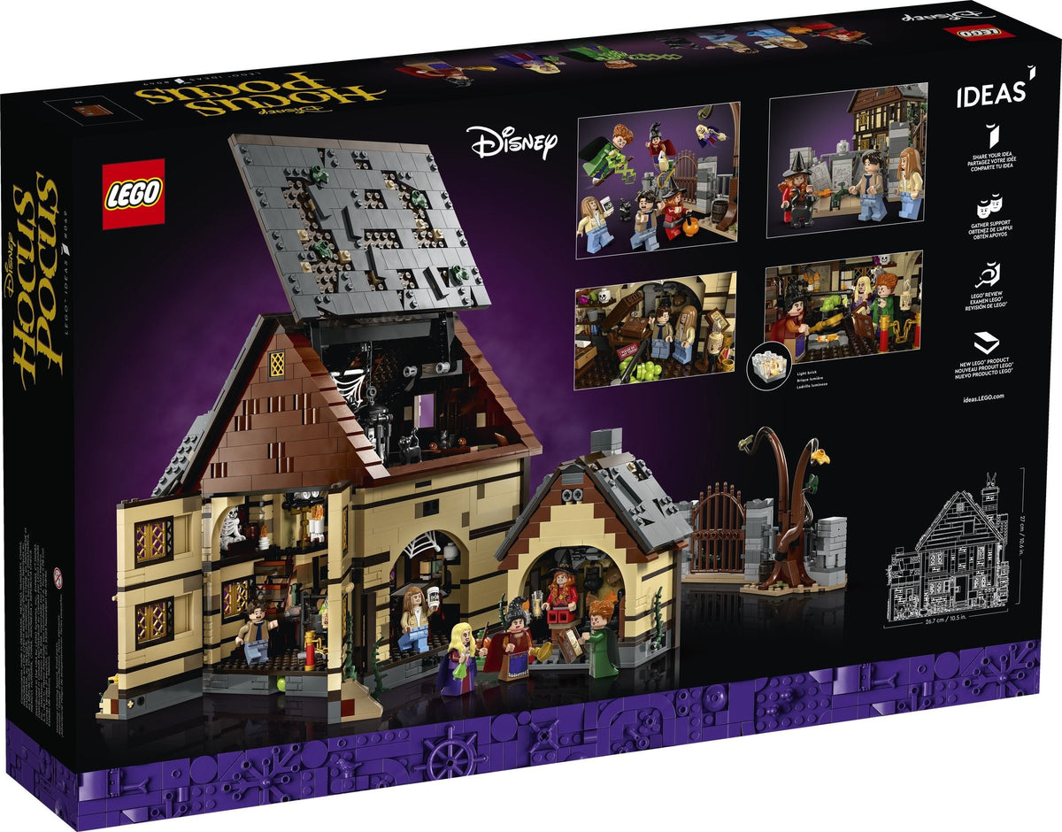 LEGO Ideas 21341 Disney Hocus Pocus: Das Hexenhaus der Sanderson-Schwestern