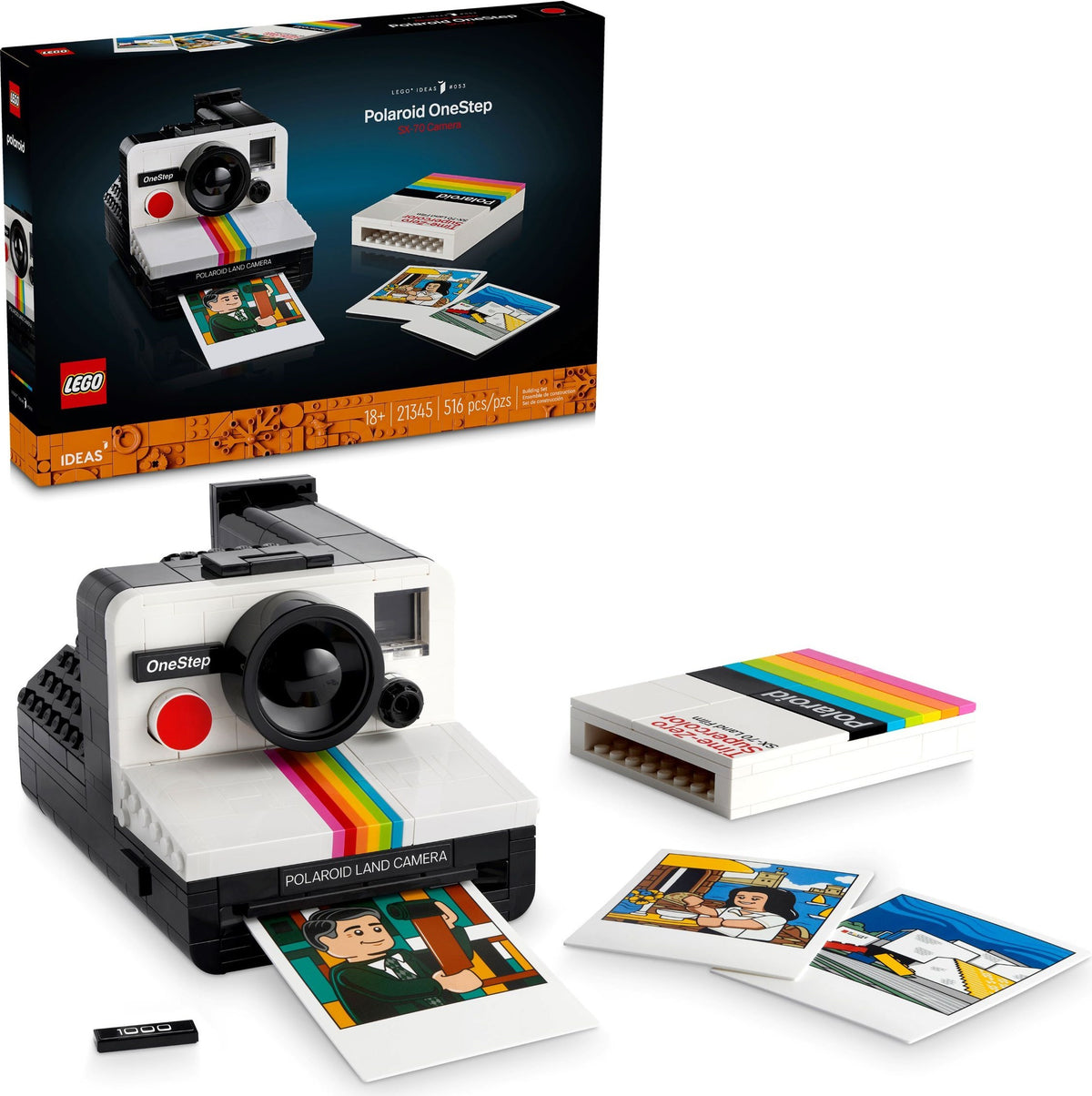 LEGO Ideas 21345 Polaroid OneStep SX-70 Sofortbildkamera