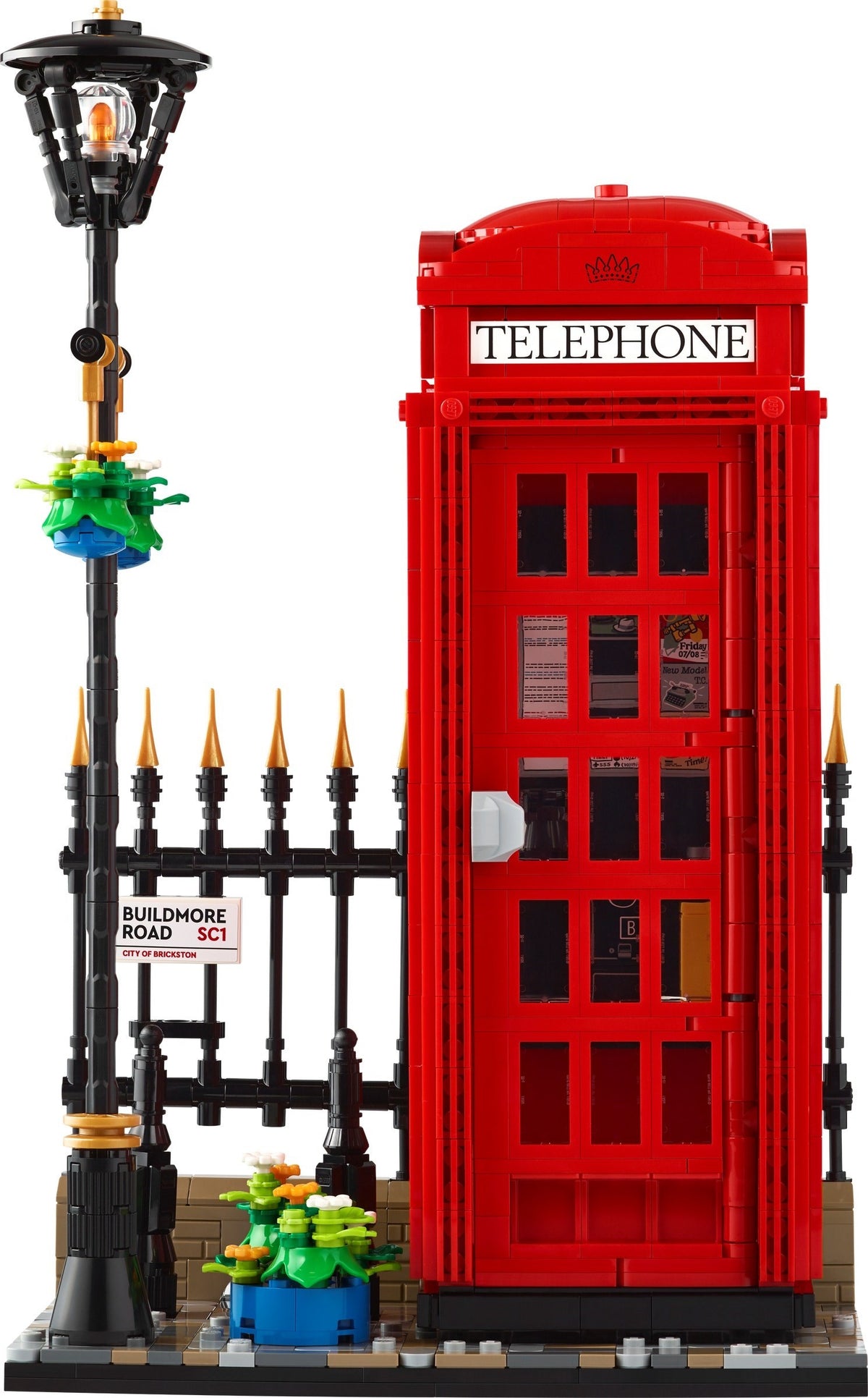 LEGO Ideas 21347 Rote Londoner Telefonzelle