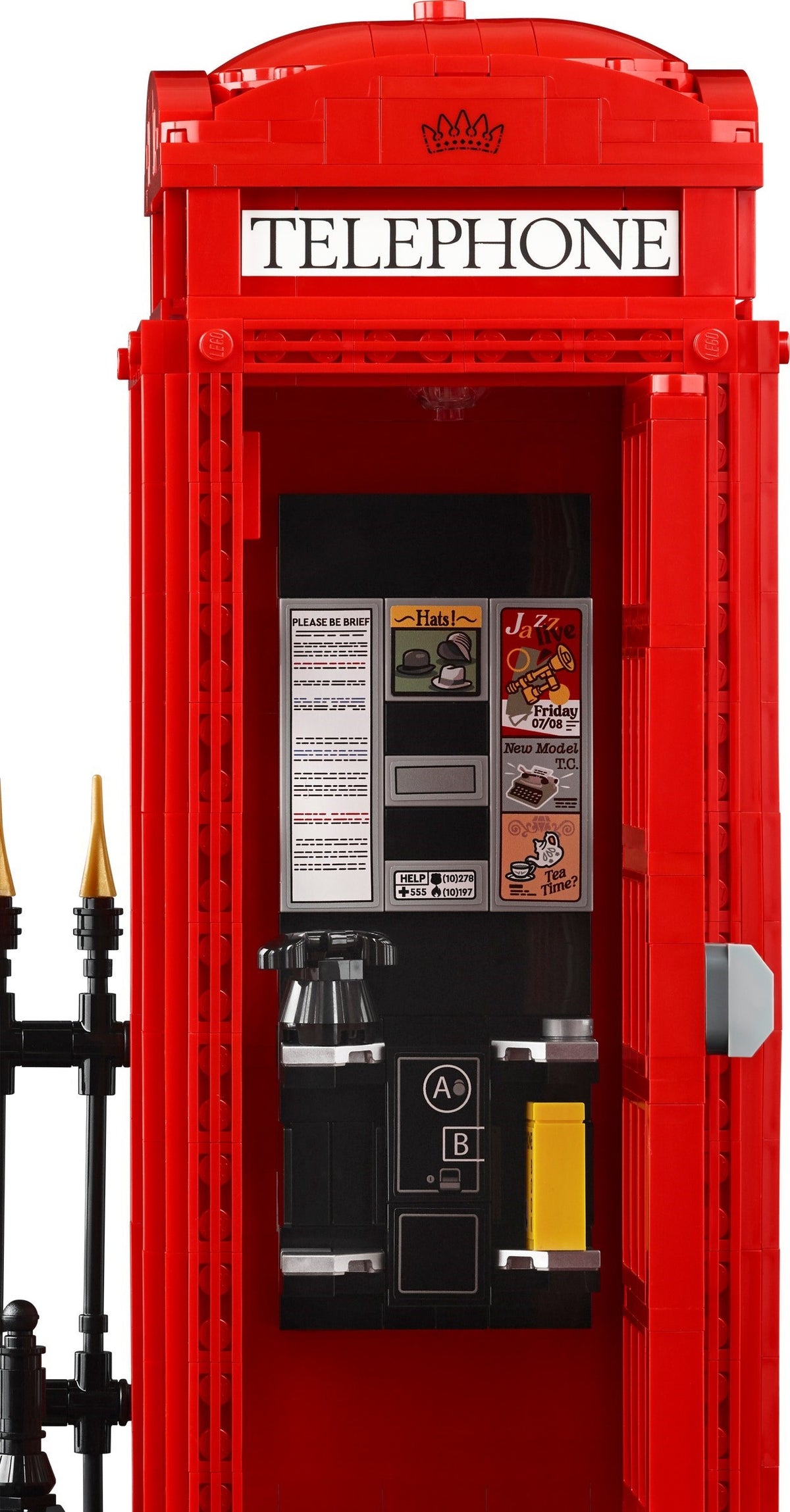LEGO Ideas 21347 Rote Londoner Telefonzelle