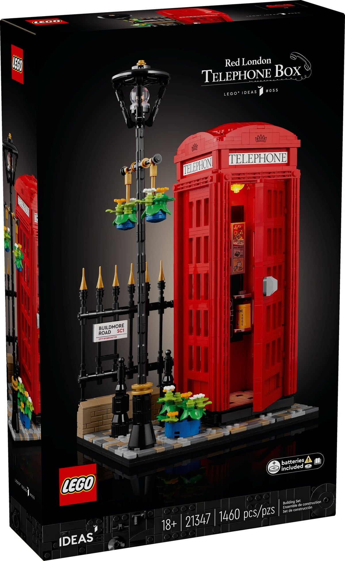 LEGO Ideas 21347 Rote Londoner Telefonzelle