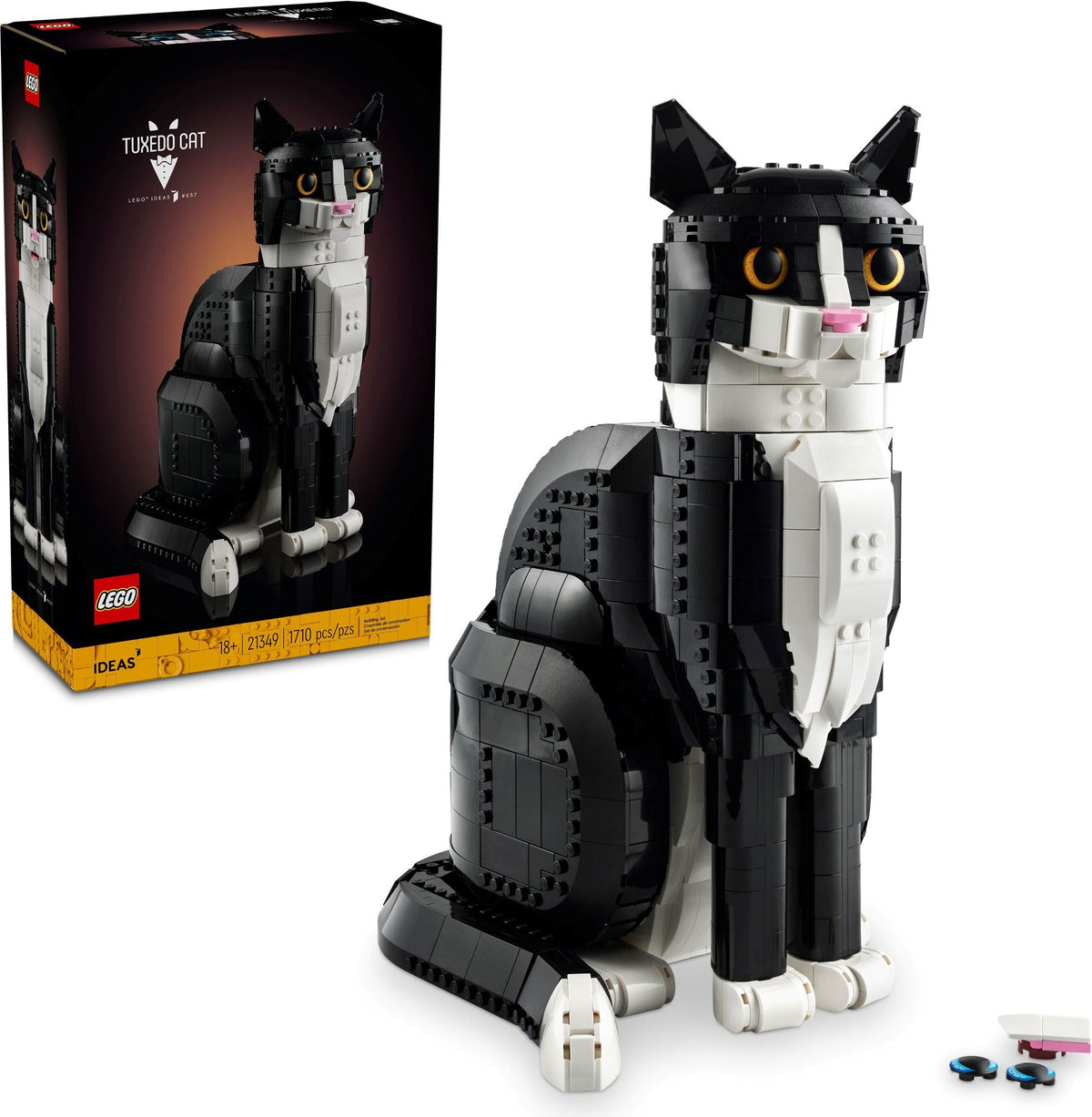 LEGO Ideas 21349 Schwarz-weiße Katze
