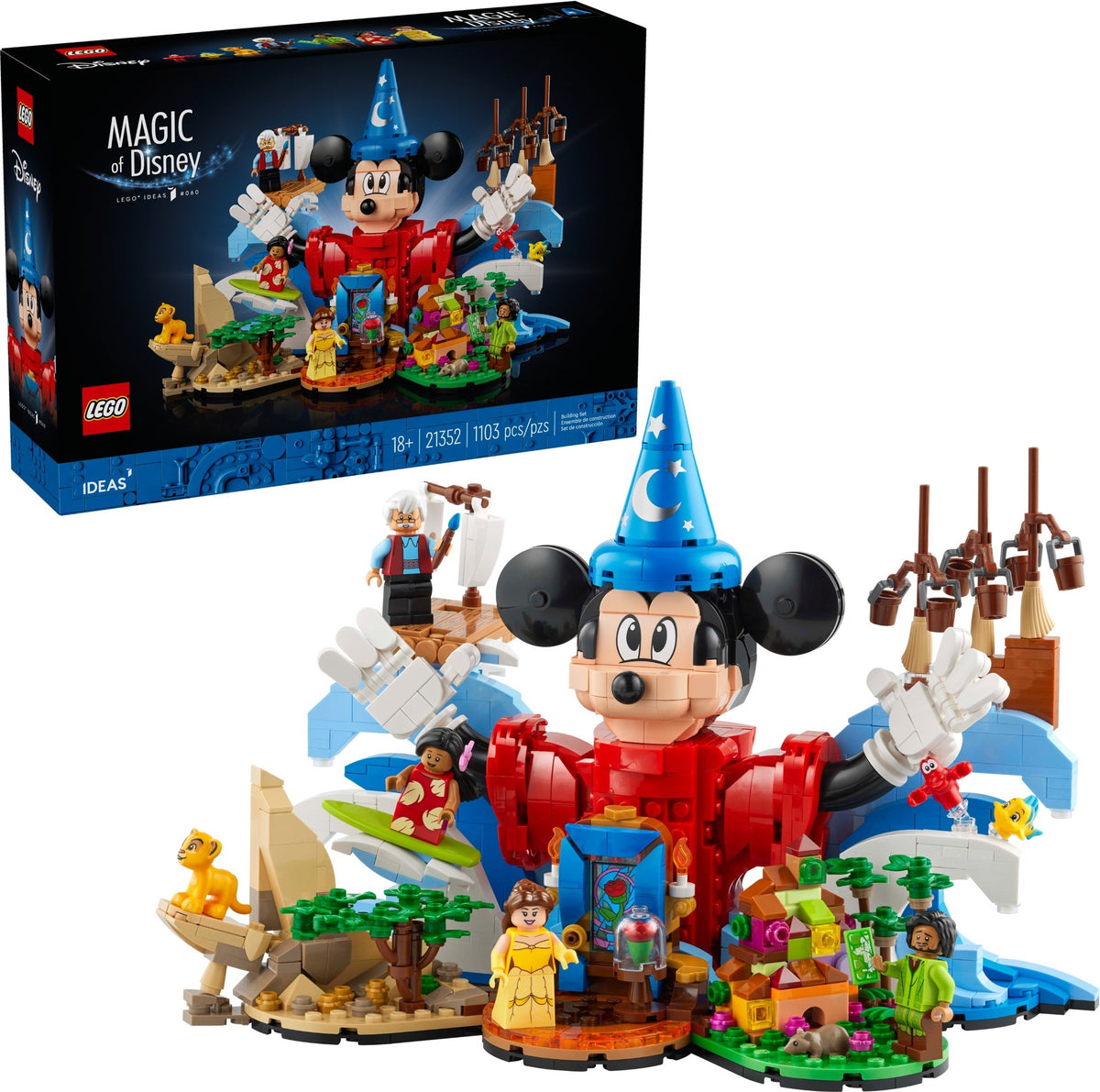LEGO Ideas 21352 Disney Magie