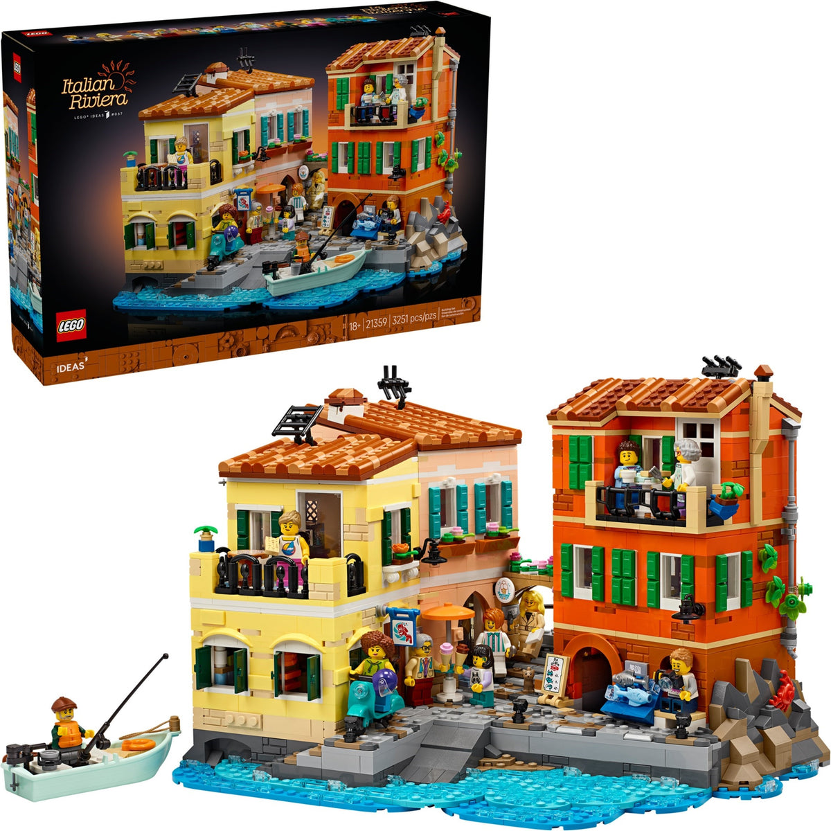 LEGO Ideas 21359 Die Italienische Riviera