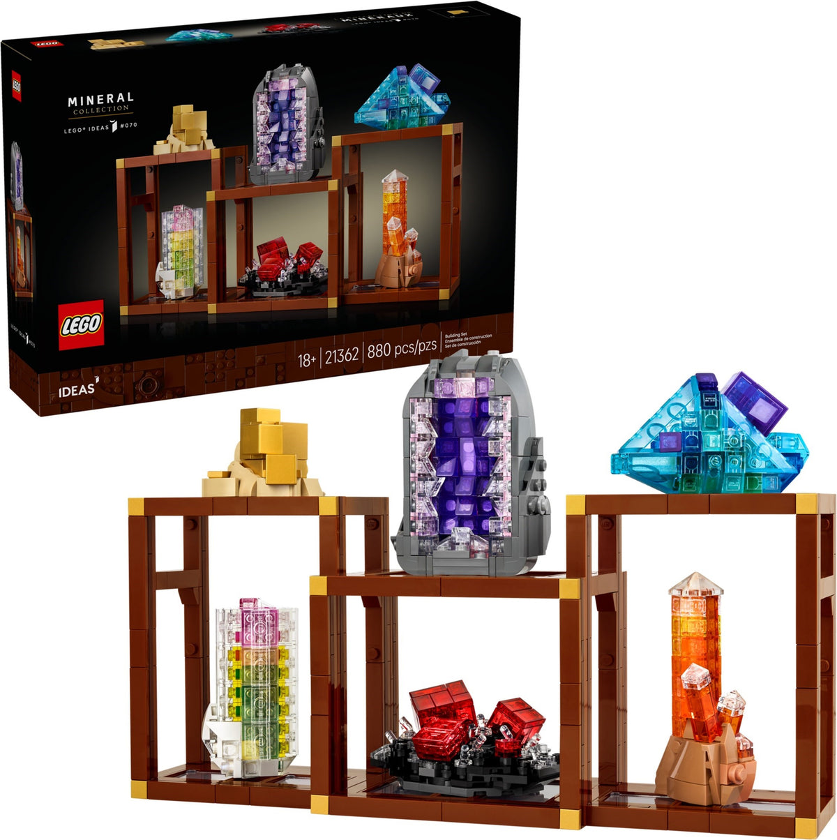 LEGO Ideas 21362 Mineraliensammlung