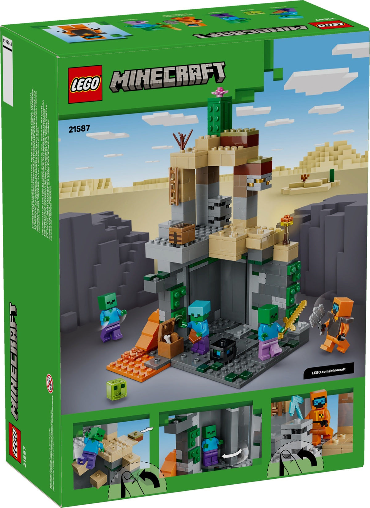 LEGO Minecraft 21587 Zombieverlies