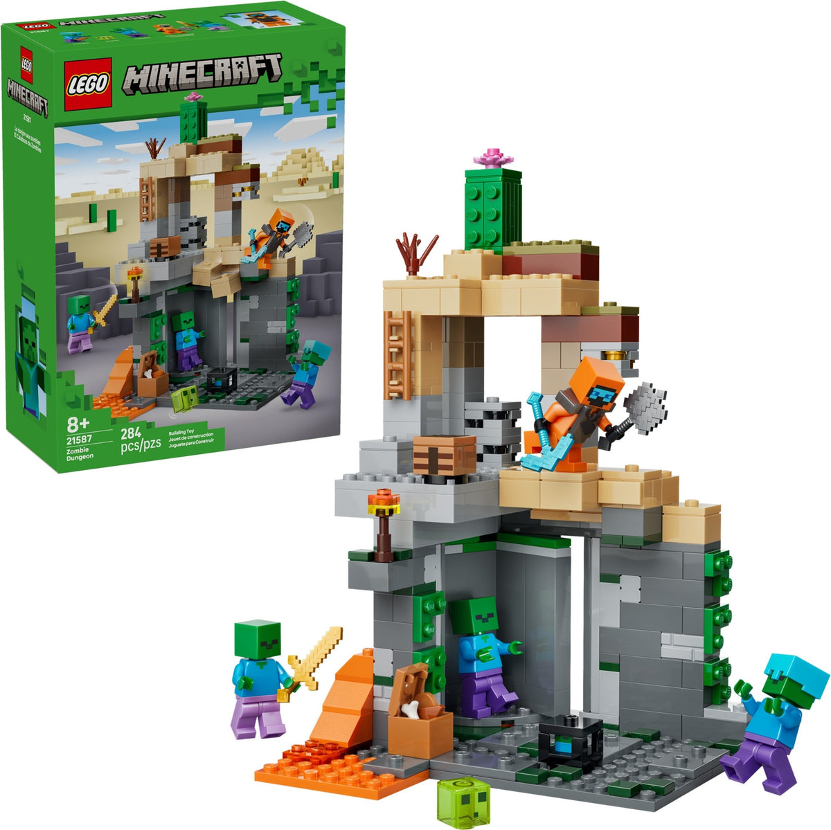 LEGO Minecraft 21587 Zombieverlies