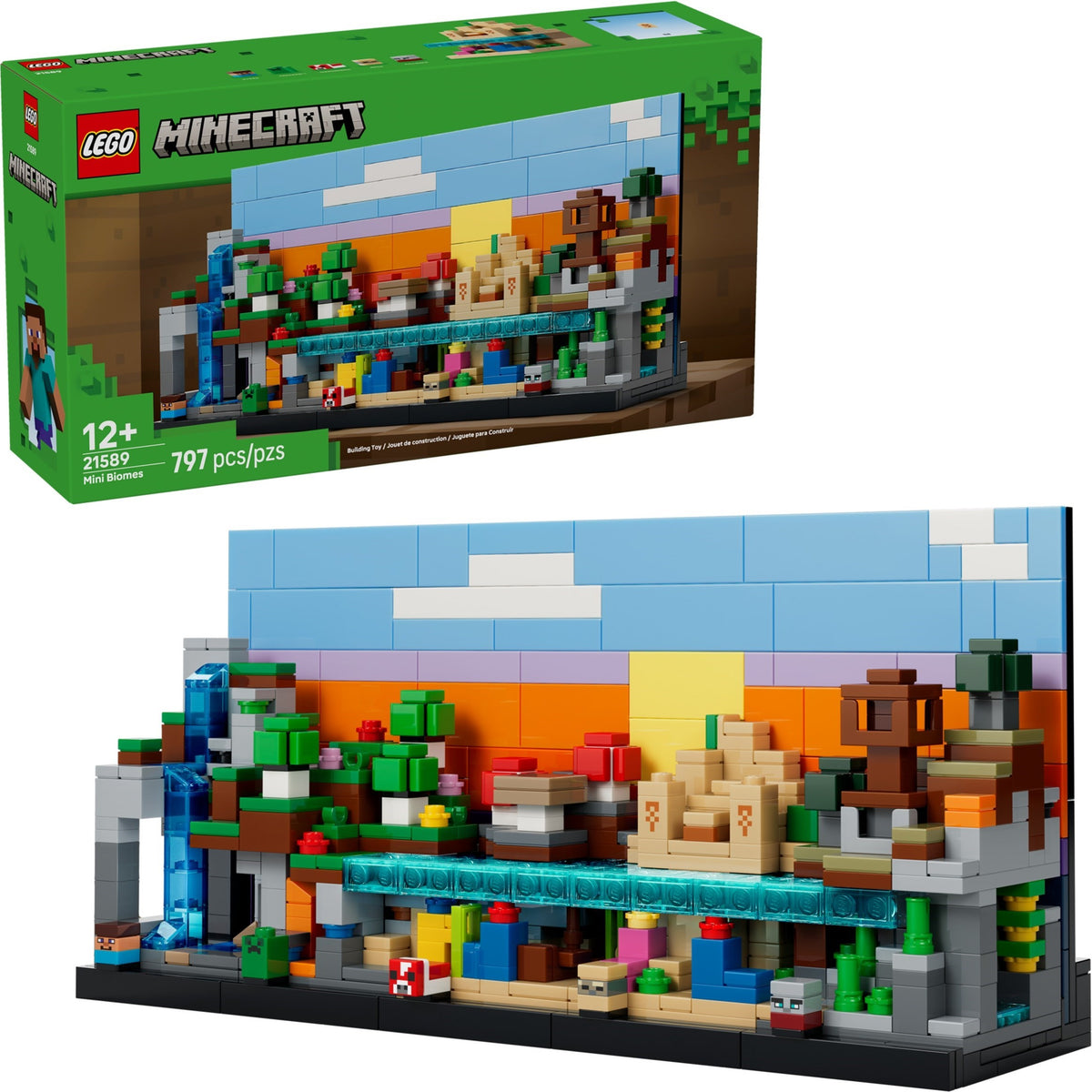 LEGO Minecraft 21589 Mini-Biome