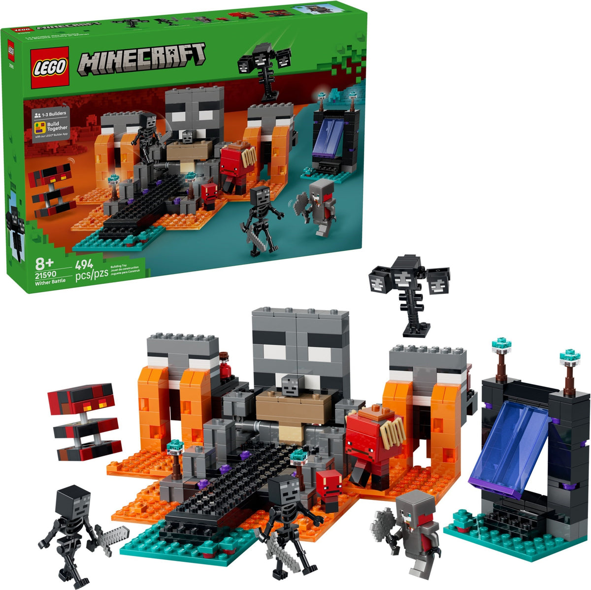 LEGO Minecraft 21590 Duell mit dem Wither