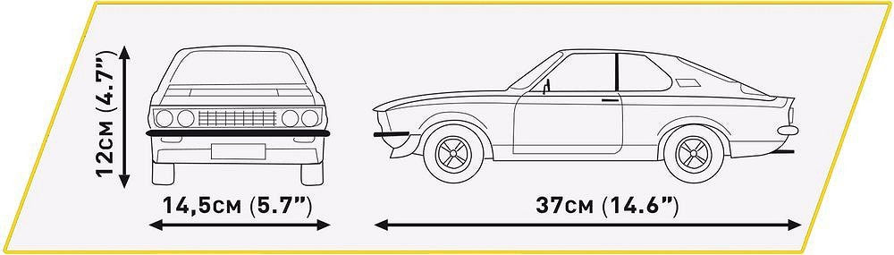 Cobi 24338 Executive Edition Opel Manta A 1970
