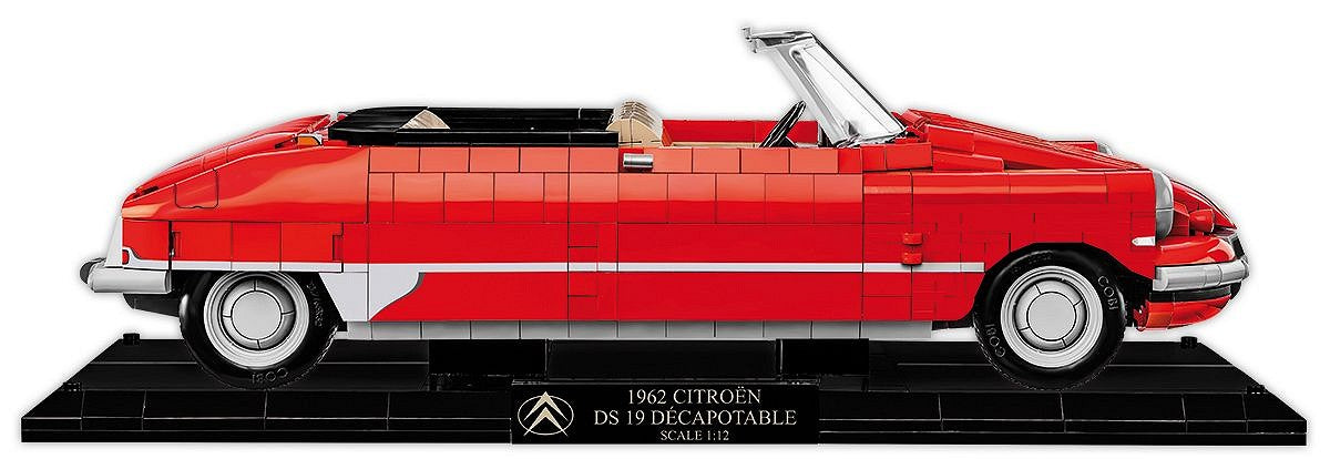 Cobi 24346 1962 Citroen DS 19 Convertible Executive Edition