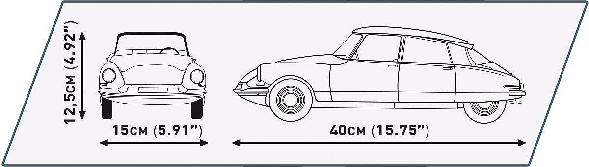 Cobi 24350 Executive Edition Citroen DS. 19 1956