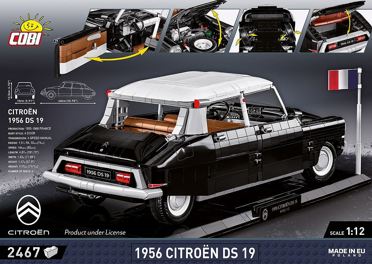 Cobi 24350 Executive Edition Citroen DS. 19 1956