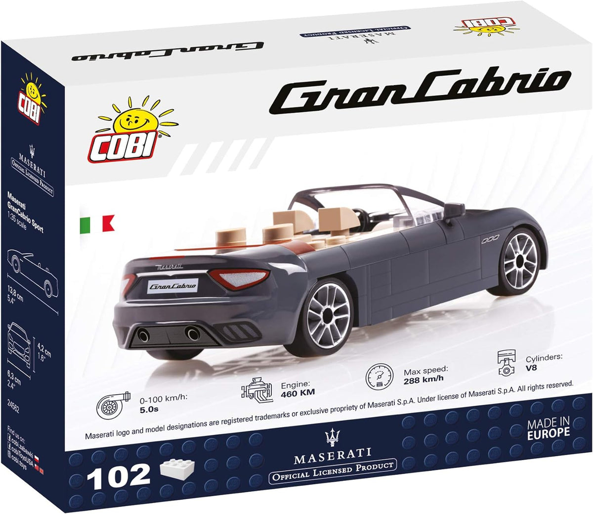 Cobi 24562 Maserati GranCabrio Sport