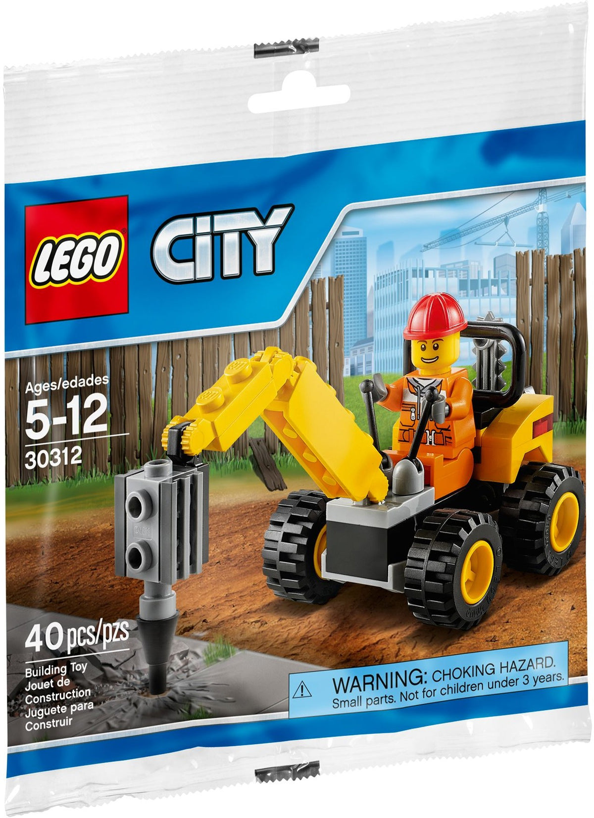 LEGO City 30312 Abrissbohrer