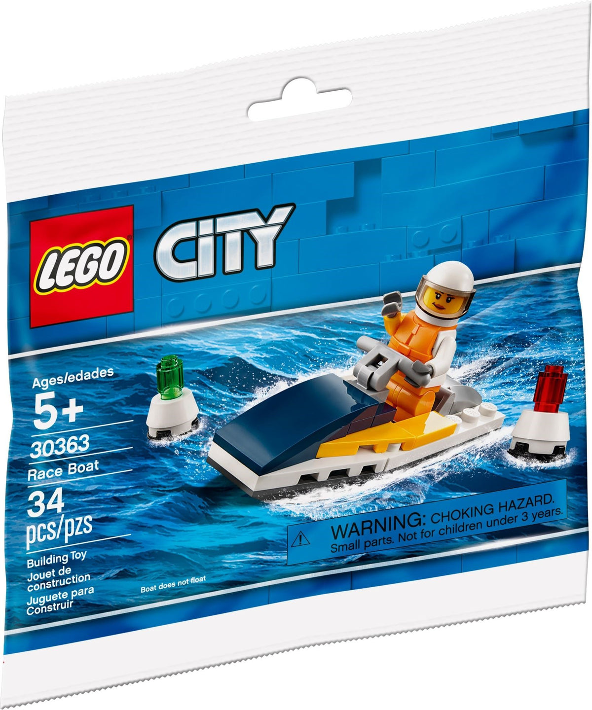 LEGO City 30363 Rennboot