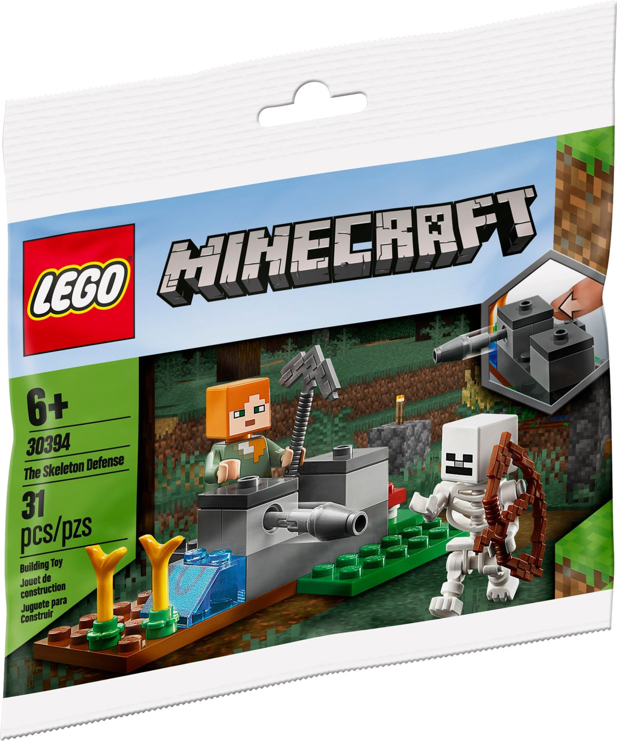 LEGO Minecraft 30394 Die Skelett-Abwehr