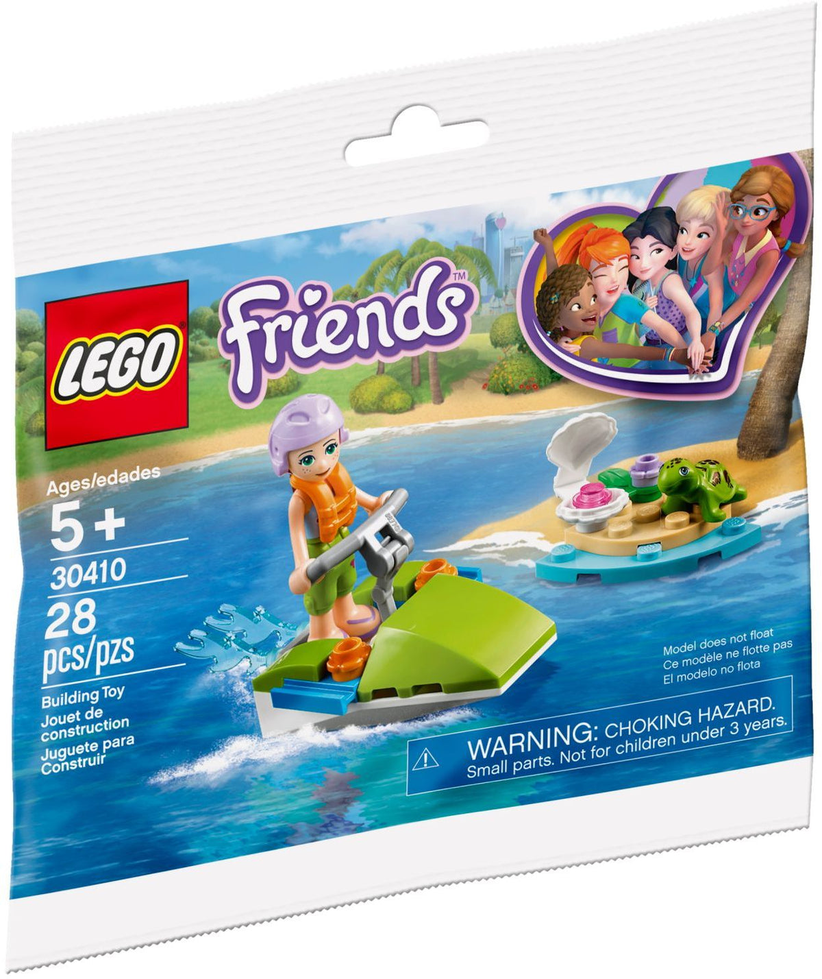 LEGO Friends 30410 Mias Schildkröten-Rettung