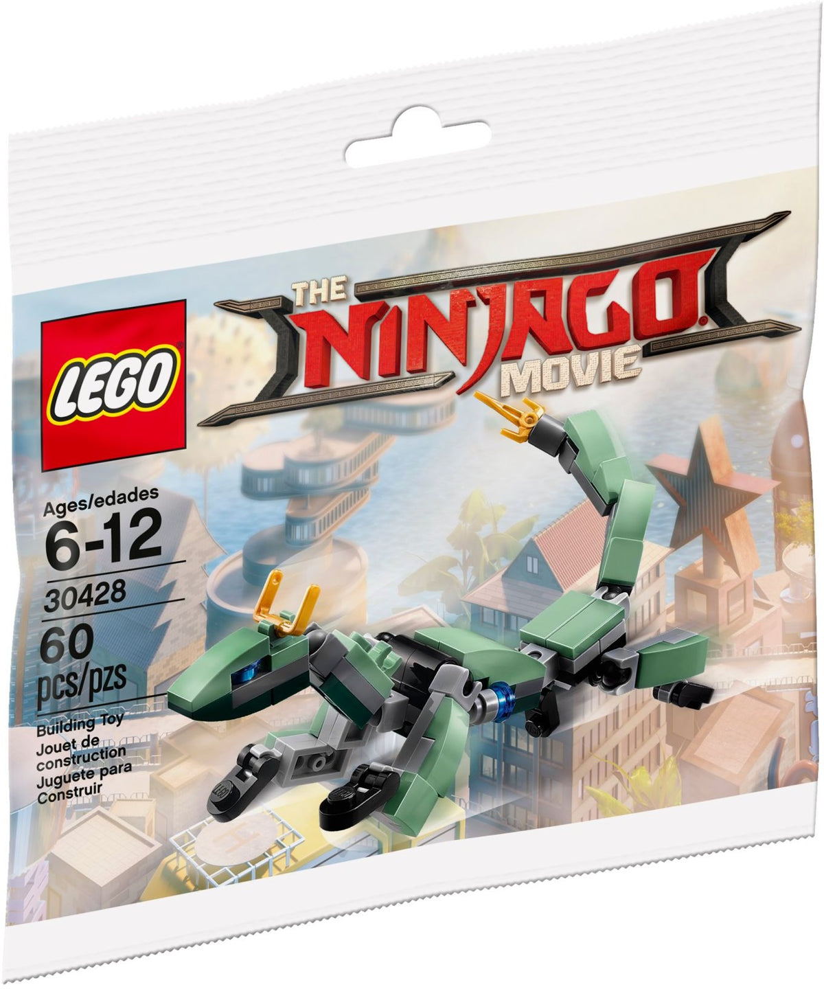 LEGO Ninjago 30428 Grüner Ninja Mech Drache
