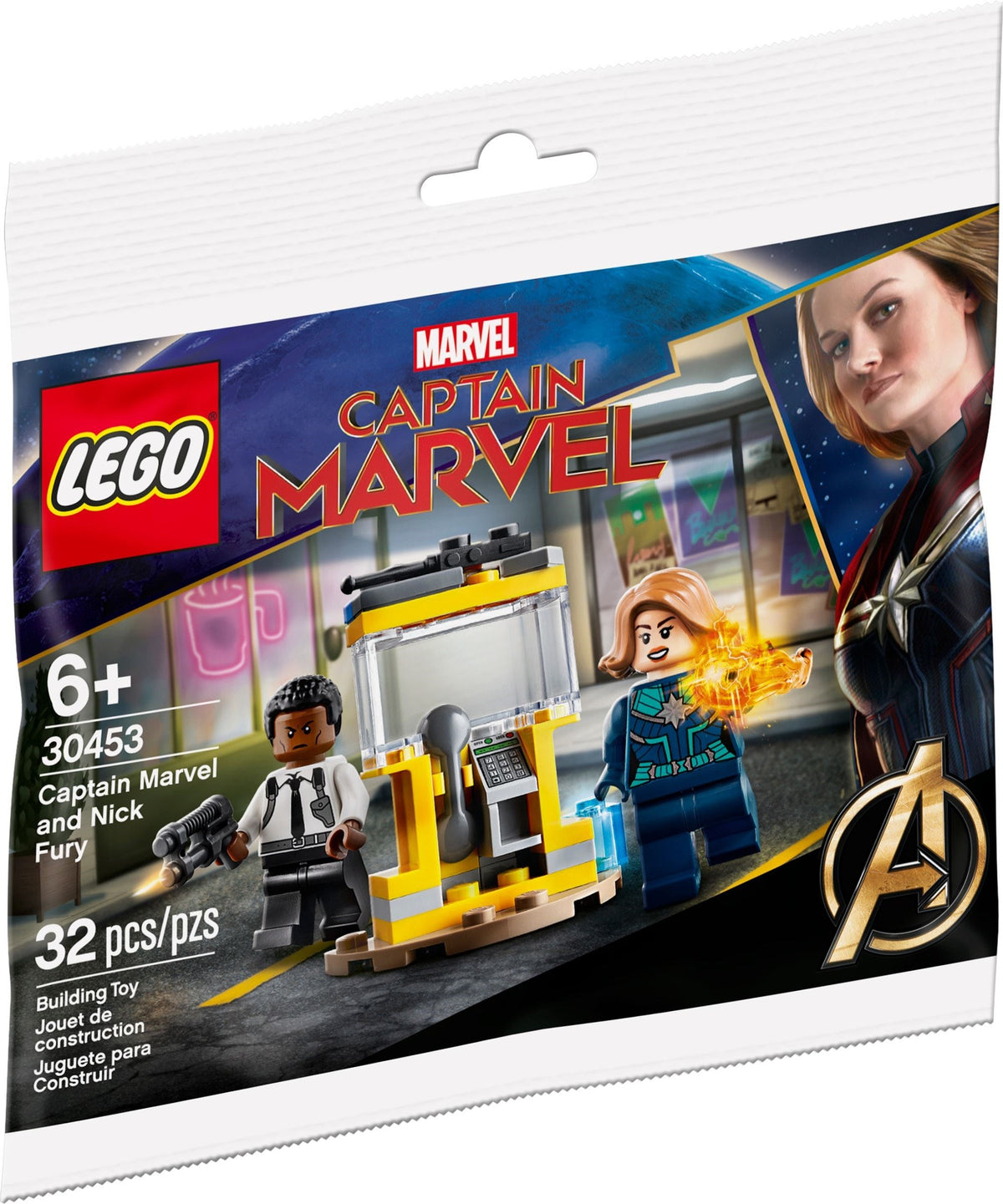LEGO Marvel Super Heroes 30453 Captain Marvel und Nick Fury