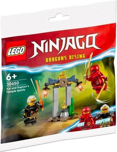 LEGO Ninjago 30650 Kais und Raptons Duell im Tempel