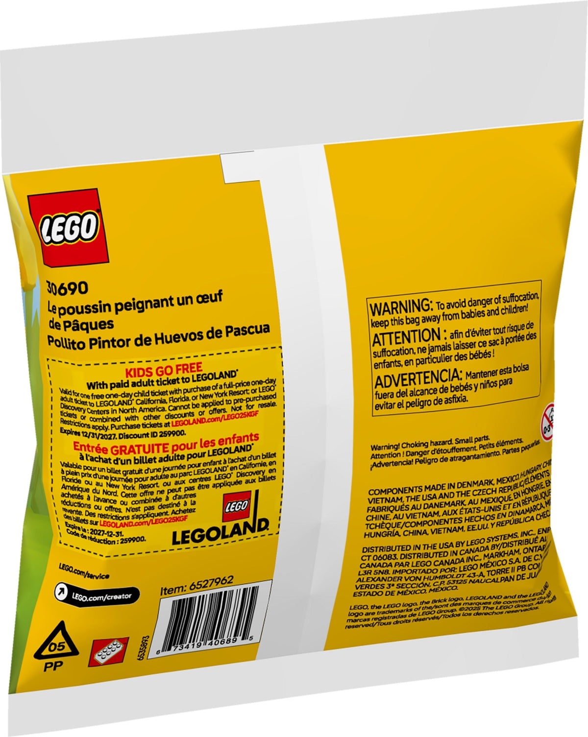 LEGO Creator 30690 Malspaß mit Osterei und Küken