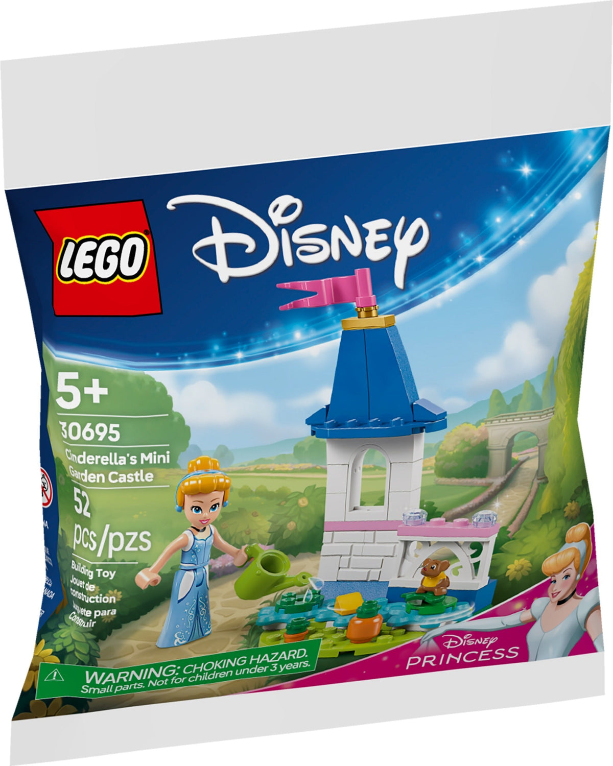 LEGO Disney 30695 Cinderellas Mini-Gartenschloss