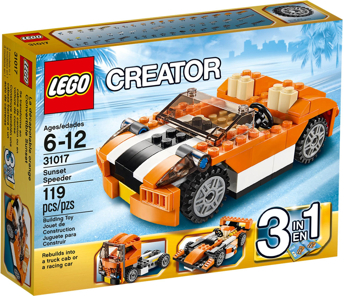 LEGO Creator 31017 Ralley Cabrio