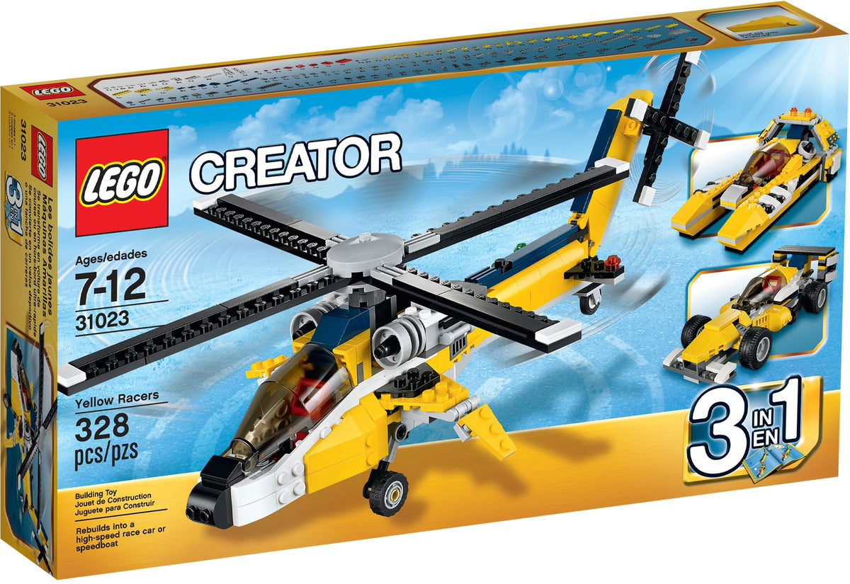 LEGO Creator 31023 Gelbe Flitzer