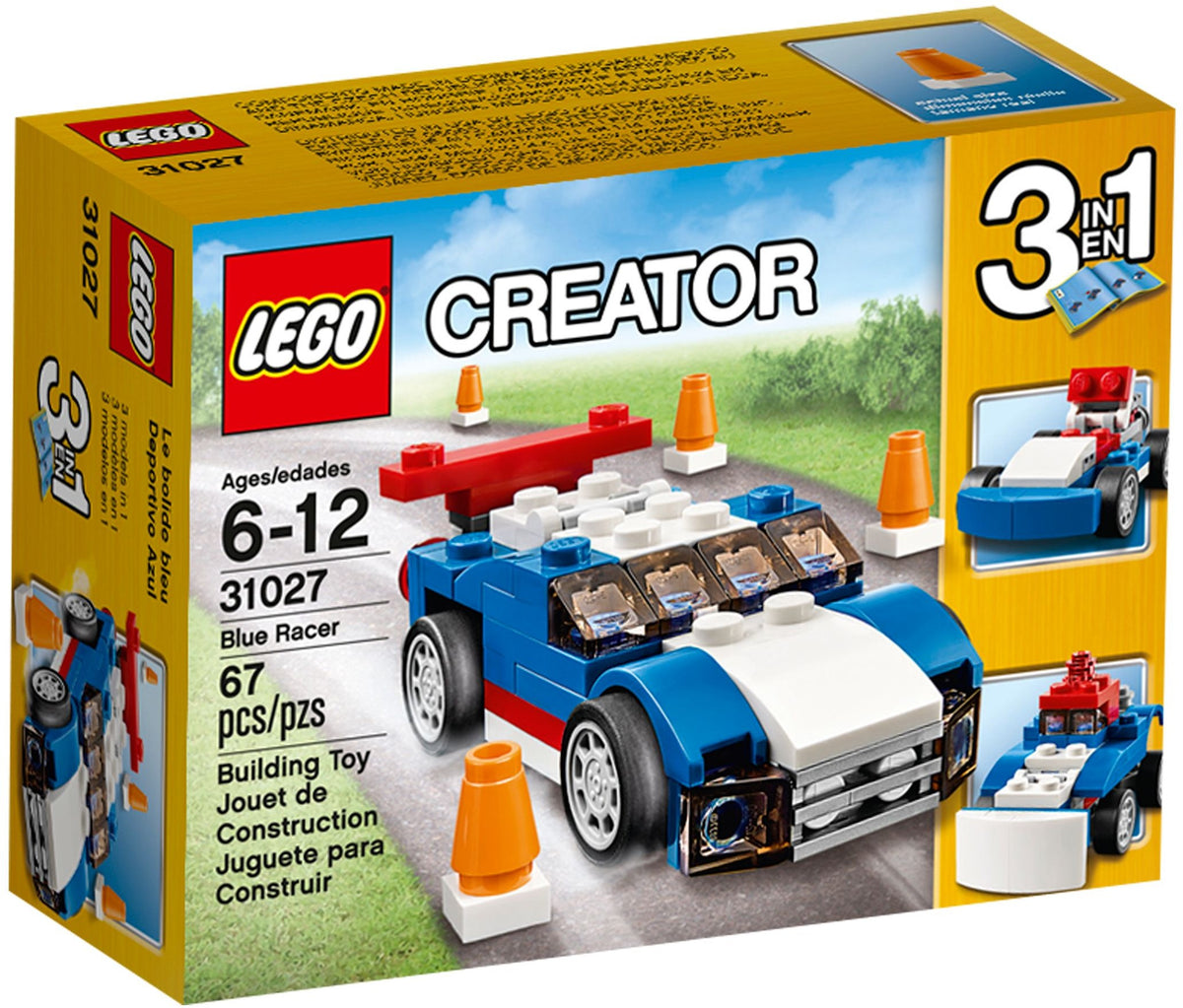LEGO Creator 31027 Blauer Rennwagen