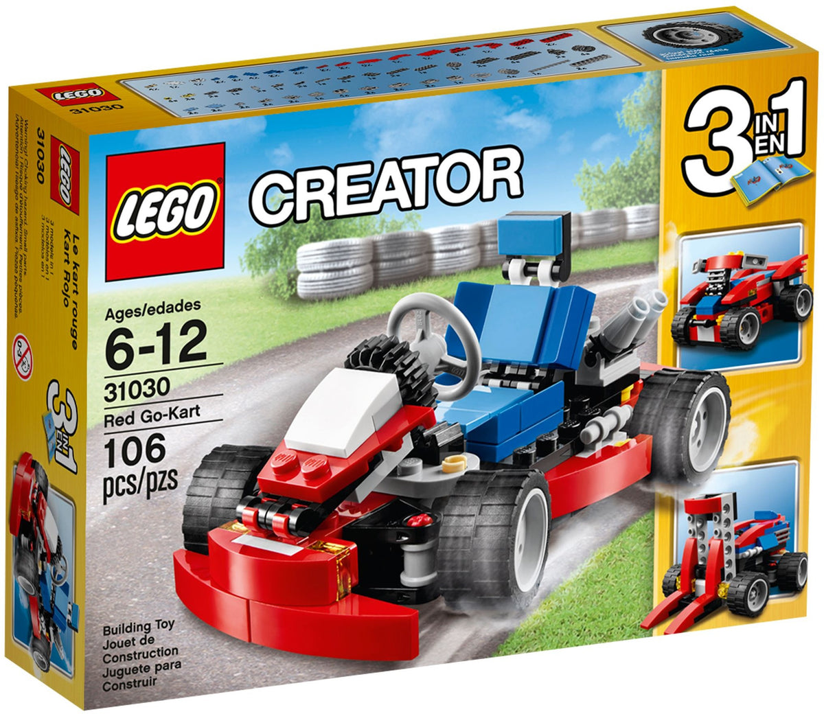 LEGO Creator 31030 Rotes Go-Kart