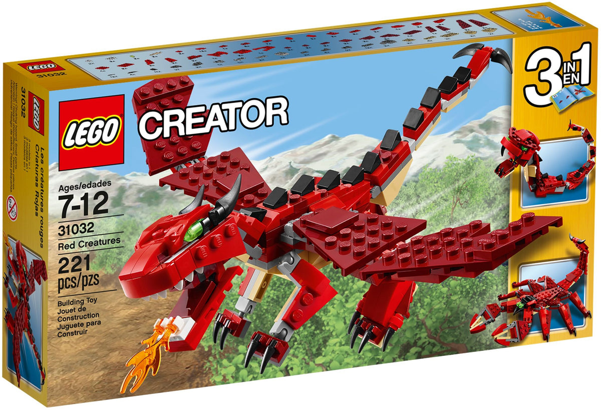 LEGO Creator 31032 Rote Kreaturen