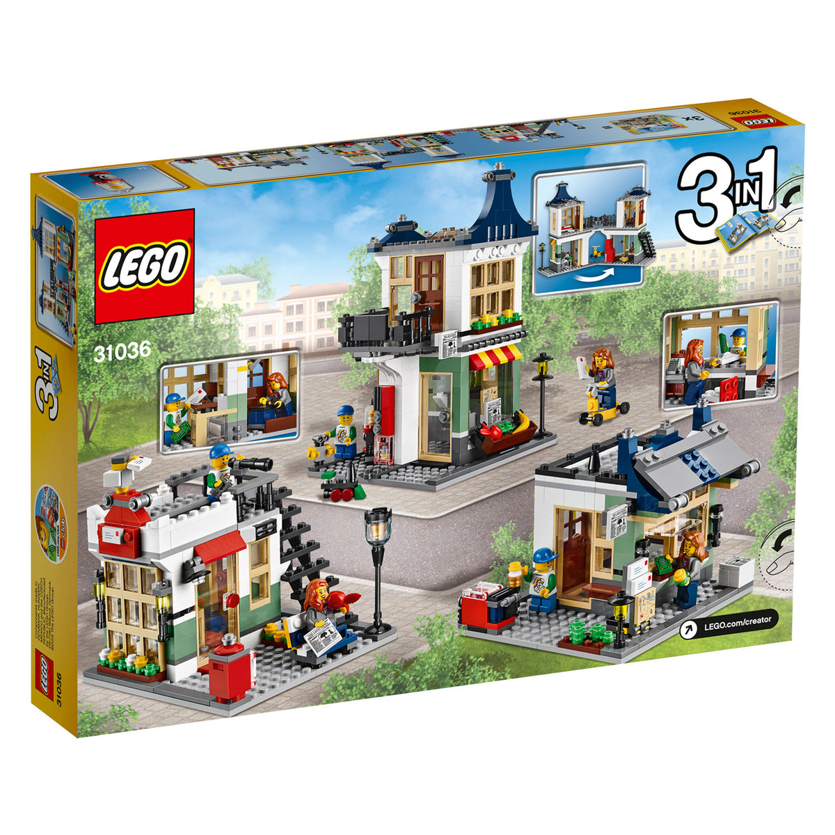 LEGO Creator 31036 Spielzeug- &amp; Lebensmittelgeschäft
