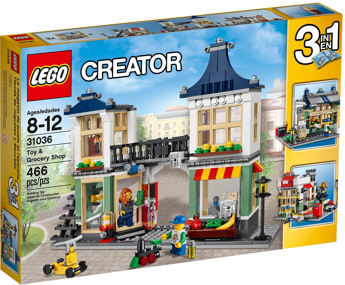 LEGO Creator 31036 Spielzeug- &amp; Lebensmittelgeschäft