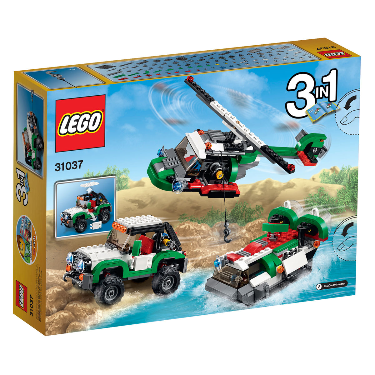 LEGO Creator 31037 Abenteuerfahrzeuge